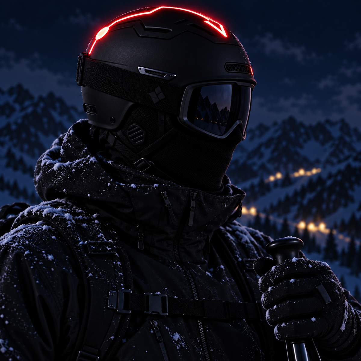 Helmet LED Light Strips