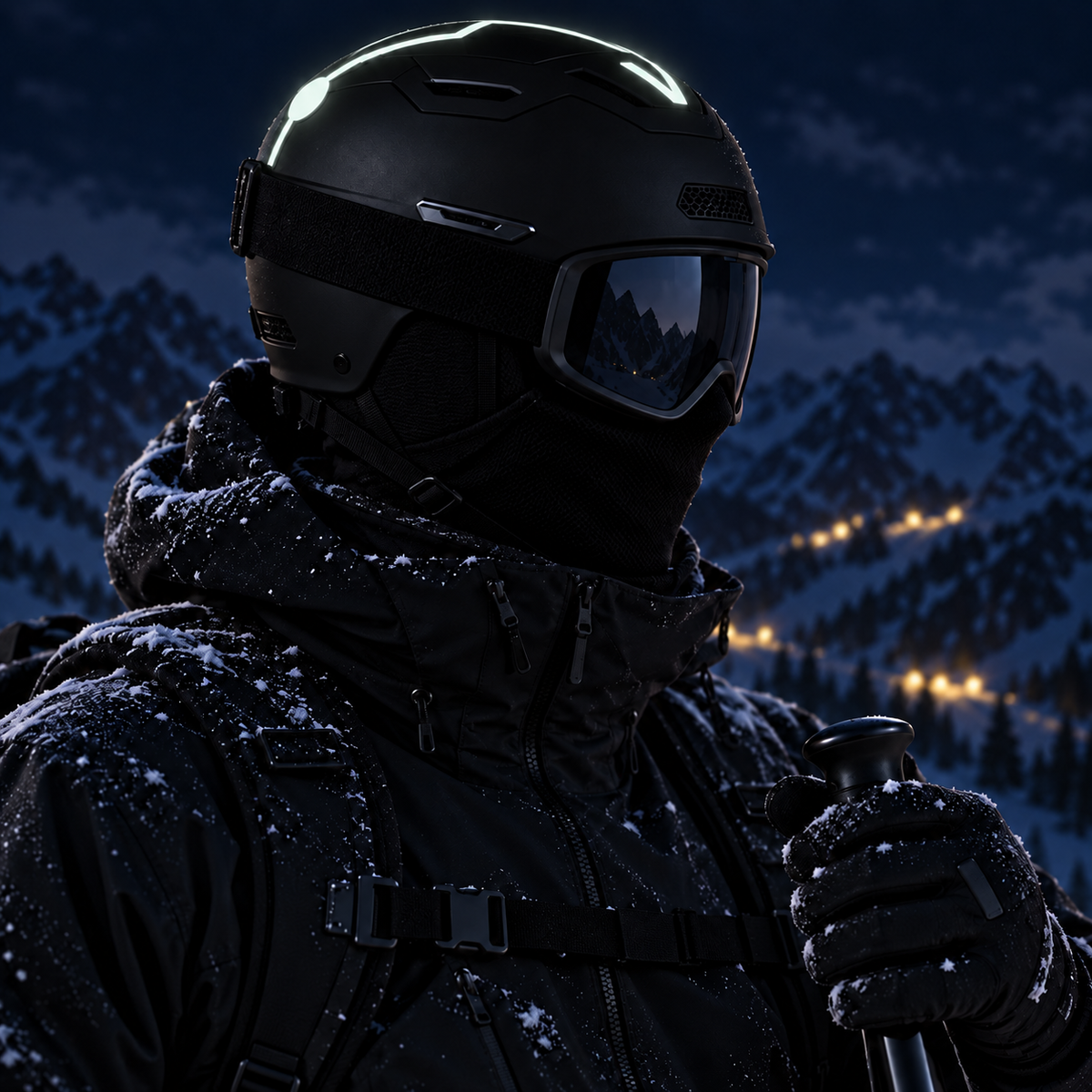 Helmet LED Light Strips