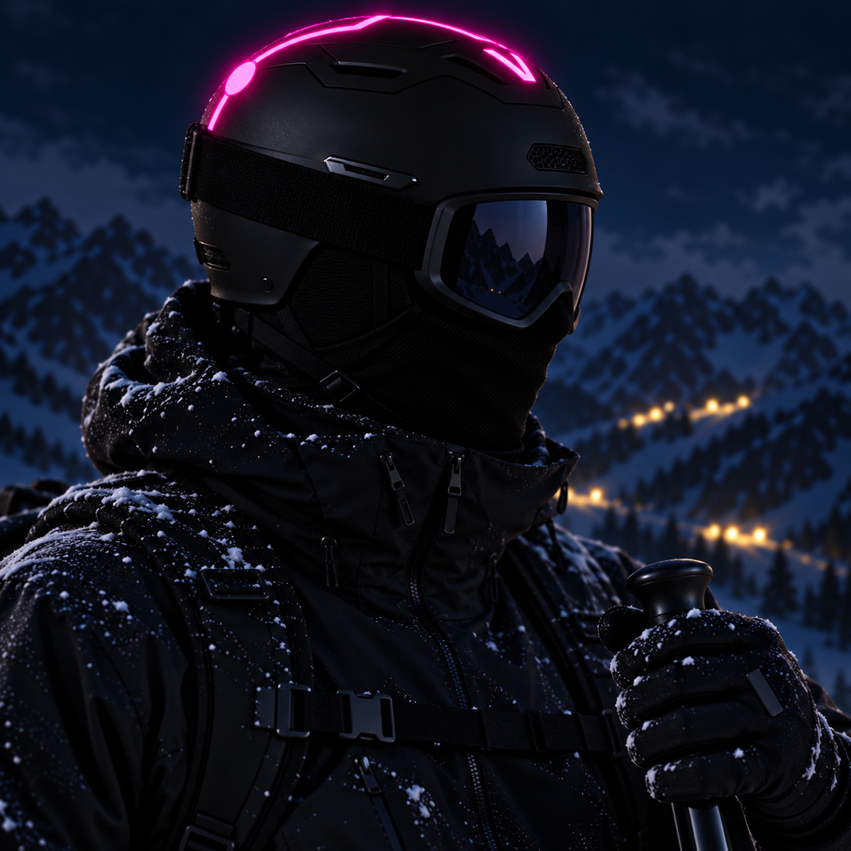 Helmet LED Light Strips